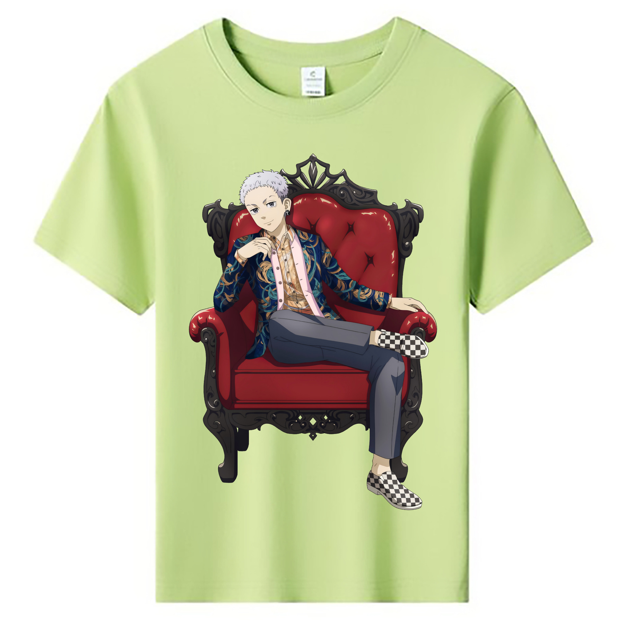 （画像用） 東京リベンジャーズ Tokyo Revengers 綿100％キッズTシャツ（フロントプリント）